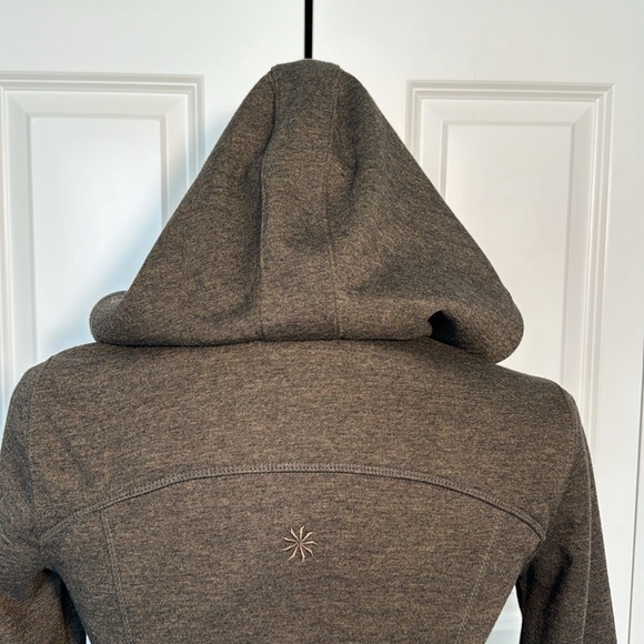❤️Athleta Redwood Zip Up Fleece Jacket Coat Size XS - Picture 4 of 14